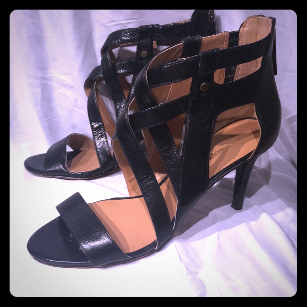 Black Nine West heels